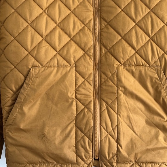 The North Face Brown Puffer Jacket with Quilted Design - Picture 2 of 5